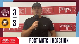 Taunton Town FC 3  3 Gloucester City AFC  Post Match Interview  Southern League Premier South [upl. by Odlaw]