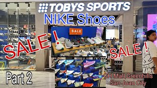 Sale On NIKE Shoes at Tobys SportsGH Mall part 2 [upl. by Savina]