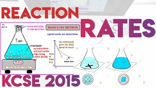 Reaction Rates  K C S E 2015 Chemistry [upl. by Hube]