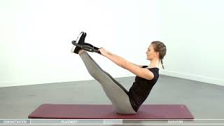 EXERCICE TEASER avec anneau de pilates [upl. by Shuler791]