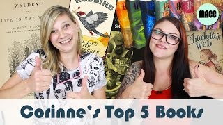 5 Things Corinnes Top 5 Books with Threadbangers Corinne Leigh [upl. by Eiddam]