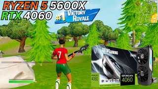 RTX 4060  Ryzen 5 5600x OG Fortnite  Ranked  performance mode 1080p [upl. by Suivatna]