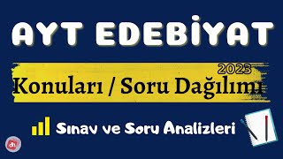 AYT Edebiyat Konuları 2023  AYT Edebiyat Soru Dağılımı 2023 Deniz Hoca [upl. by Bolanger]