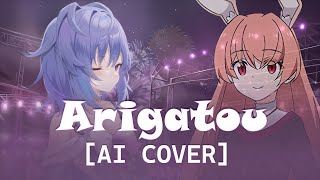 AI COVER Arigatou  Plutia Hyperdimension Neptunia [upl. by Haeli89]