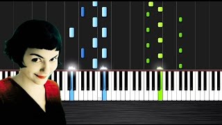 Yann Tiersen  Comptine dUn Autre Été Piano CoverTutorial by PlutaX  Synthesia [upl. by Gagliano632]