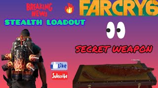 Far Cry 6 Ultimate Stealth Loadout  Hidden Weapon Revealed  gaming  youtube  viral  farcry6 [upl. by Ahsimit]