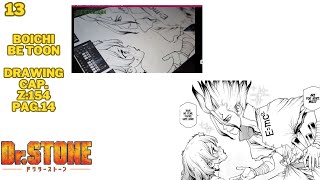 Boichi Be Toon  Boichi Drawing Dr Stone CapZ154 Pag14 13 [upl. by Ehud]