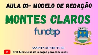 MONTES CLAROS  FUNDEP  REDAÇÃO montesclarosmg fundep [upl. by Benge]