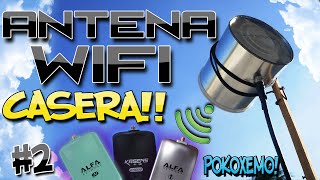 Como Hacer una Antena Wifi Casera con un Bote de Lamina Facil Parte 2 quotBien Explicadoquot [upl. by Fisch]