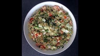 Tabbouleh Salad Recipe [upl. by Eetnod160]