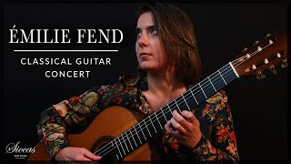 ÉMILIE FEND  Classical Guitar Concert  Kellner Bach Piazzolla Torroba Sainz de la Maza [upl. by Ahcrop181]