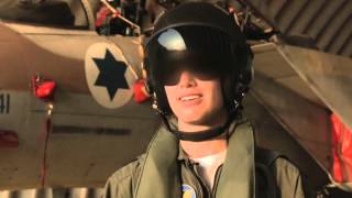 Israeli Air Force IAF Female F15 Eagle Pilot [upl. by Chelsae]