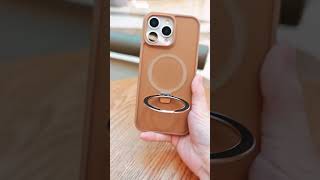 Translucent Case with MagSafe Magnetic Ring Kickstand For iPhone 11 12 13 14 15 16 [upl. by Peirsen]