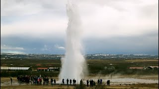 Geysir Hot Springs in Iceland [upl. by Booze461]