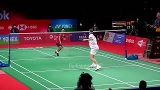 Viktor AXELSEN vs Anthony Sinisuka GINTING [upl. by Nulubez139]