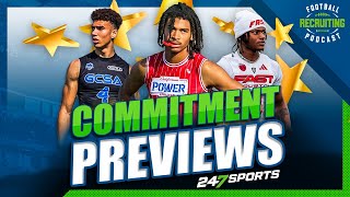 Football Recruiting Podcast 5STAR Commitment Previews  INTEL  Top Freshmen in EA Sports CFB 25 [upl. by Bissell]