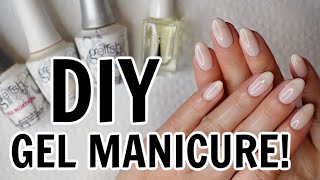 StepbyStep Gel Manicure ATHOME  SAVE TIME amp [upl. by Yves]