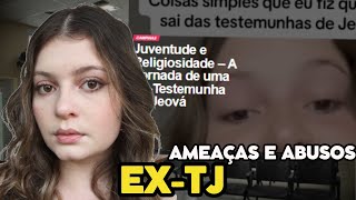 EXTESTEMUNHA DE JEOVÁ as AMEAÇAS nas REDES SOCIAIS com BRUNA LAYS [upl. by Nelyahs]