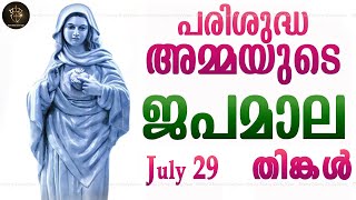 Rosary Malayalam I Japamala Malayalam I July 29 Monday 2024 I Joyful Mysteries I 630 PM [upl. by Yddet]