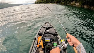 Smallmouth BASS amp PANFISH on Dropshot Kayak Fishing [upl. by Shelburne]