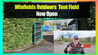 Winfields Outdoors Feckenham Tent Field Now Open [upl. by Anohs]