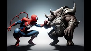 SpiderMan PS4  Miles vs Rhino EPIC Boss Fight PS4 Pro [upl. by Silda483]