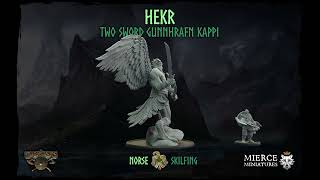 Hekr Two Sword Gunnhrafn Kappi [upl. by Meikah]