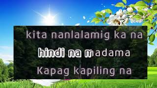 Lason Mong Halik karaoke with lyrics Katrina Velarde [upl. by Aiyotal]