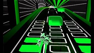 Audiosurf Arai Akino  a chance to shine OBAN Star Racers opening IronMod [upl. by Htezzil892]