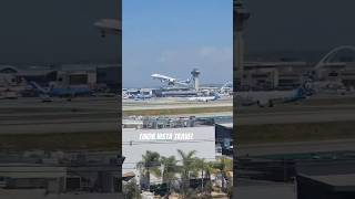 🇯🇵 Plane Spotting at LAX airport aviation aviationlovers shorts japan losangeles travel la [upl. by Lenore]