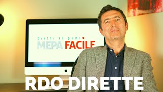 Richieste di offerta nel MePA  RdO Dirette [upl. by Karlise]