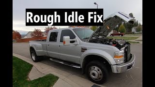 64 Powerstroke Rough Idle Fix Complete Howto Instructions [upl. by Henrik497]