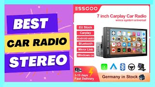 ESSGOO 1 Din Carplay Car Player [upl. by Melone]