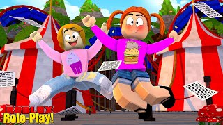 Roblox Theme Park With Molly amp Daisy [upl. by Gitt]