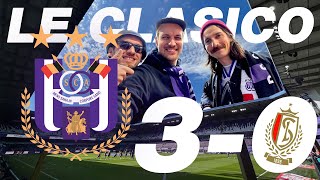 RSC ANDERLECHT vs STANDARD DE LIÈGE  30 Les Mauves et Blancs qui ont dominés ce Clasico VLOG 16 [upl. by Ahtabbat]