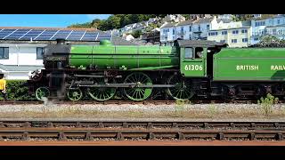 quotMAYFLOWERquot 61306 Kingswear SouthDevon 🇬🇧 steamtrain train railway steamengine railway [upl. by Aihsila]