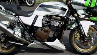 ZRX 1200 R Franck by RaspoConcept sound exhaust onAVI [upl. by Damali]