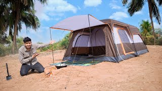 I spend full night in a most luxurious tent house [upl. by Australia]