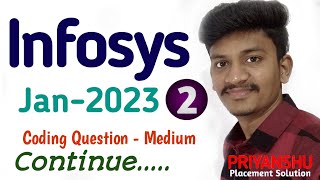 Infosys SP coding Question 2023 2  Infosys Specialist programmer coding questions 2023  Infosys [upl. by Bent]