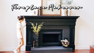 Extreme Fireplace Makeover EP 3  DIY Custom Built Fireplace Mantel amp Surround Simple Yet Elegant [upl. by Yunick]