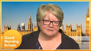 Thérèse Coffey Grilled Over Government UTurn On Benefits  Good Morning Britain [upl. by Lias]