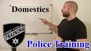 Police Training Domestics and Arguments [upl. by Utir]