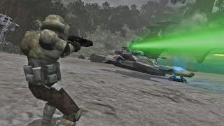 Kashyyyk Imperial 501st vs Clones  Star Wars Battlefront 2 Saga Edition Mod [upl. by Simmonds761]