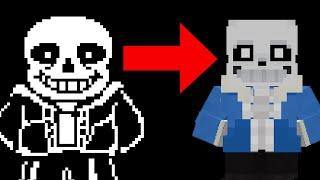 Undertale but its remade in Minecraft [upl. by Etnecniv]