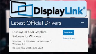 Install DisplayLink Drivers on Windows 10  Easy Guide [upl. by Laure]