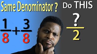 Add Fractions  SAME Denominators Made SIMPLE [upl. by Iblehs85]