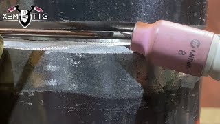 Horizontal TIG Welding Root Pass Technique [upl. by Yenial]