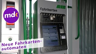 NEUE Fahrkartenautomaten für die MVB  Magdeburg News [upl. by Brenner]