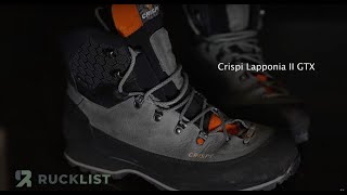 Crispi Lapponia II GTX review [upl. by Kelcy]