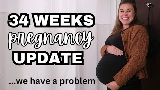 34 WEEKS PREGNANT PREGNANCY UPDATE  PREGNANCY SYMPTOMS 34 WEEKS PREGNANT [upl. by Jollanta979]